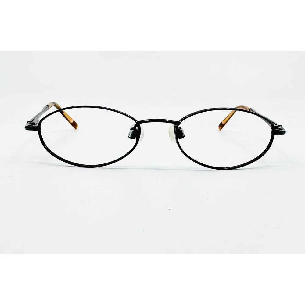Ocean Pacific Eyeglass Frames Womens Black Oval L130MM 46-17-130